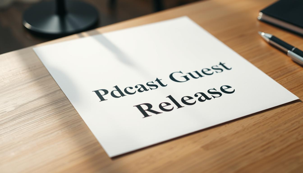 podcast guest release form